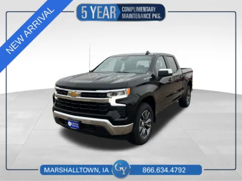 Black 2024 Chevrolet Silverado 1500 LT for sale in Marshalltown, IA