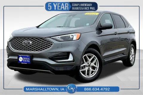 Gray 2024 Ford Edge SEL for sale in Marshalltown, IA