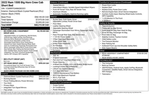 Photos of 2022 Ram 1500 Big Horn/Lone Star for sale in Marshalltown, IA at Gregg Young Chevrolet Marshalltown