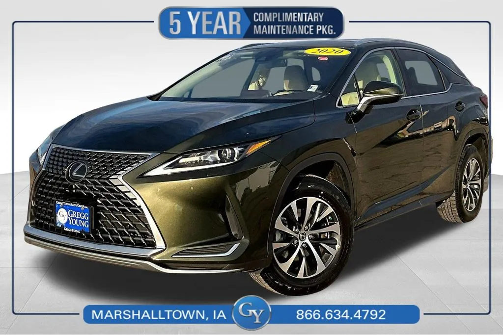 Green 2020 Lexus RX 350 for sale in Marshalltown, IA