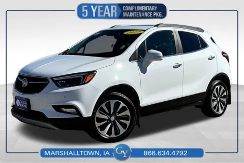 White 2017 Buick Encore Premium for sale in Marshalltown, IA