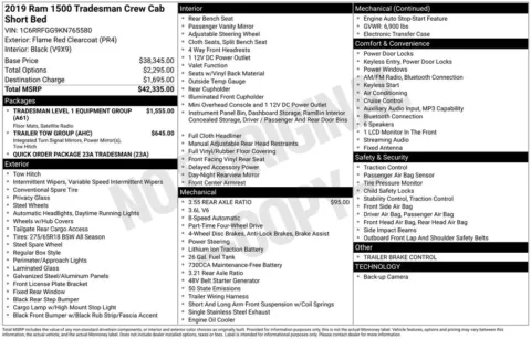 Photos of 2019 Ram 1500 Tradesman for sale in Marshalltown, IA at Gregg Young Chevrolet Marshalltown