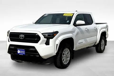 White 2025 Toyota Tacoma SR5 for sale in Marshalltown, IA