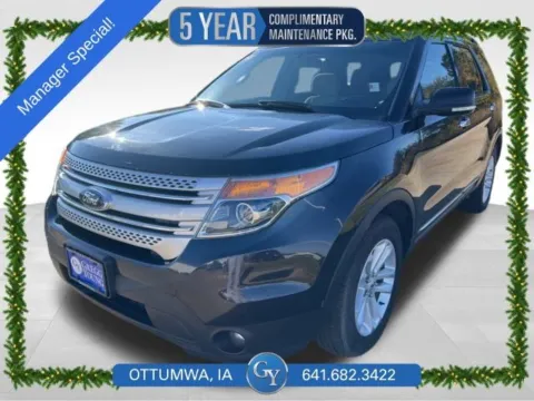 Black 2014 Ford Explorer XLT for sale in Ottumwa, IA