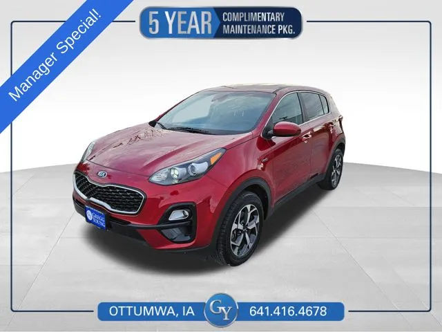 Red 2020 Kia Sportage LX for sale in Ottumwa, IA