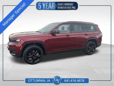 Red 2023 Jeep Grand Cherokee L Altitude for sale in Ottumwa, IA