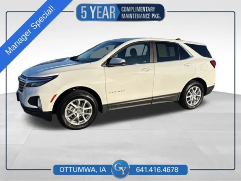 White 2024 Chevrolet Equinox LT for sale in Ottumwa, IA