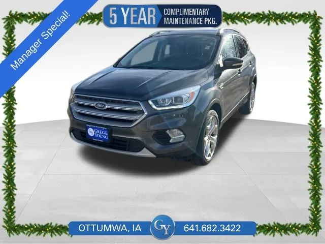 Gray 2018 Ford Escape Titanium for sale in Ottumwa, IA