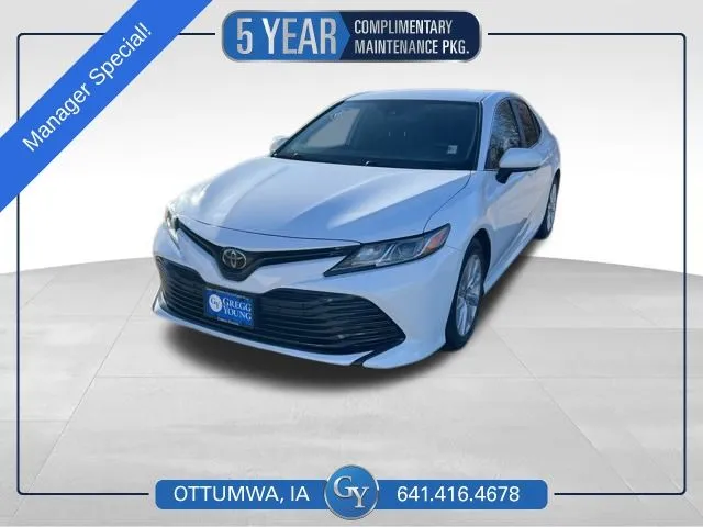 Red 2019 Toyota Camry LE for sale in Ottumwa, IA