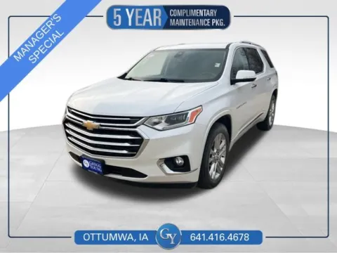 White 2019 Chevrolet Traverse High Country for sale in Ottumwa, IA