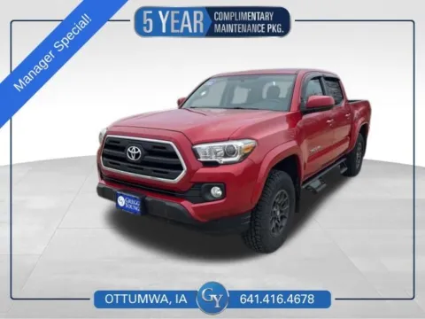 Red 2017 Toyota Tacoma SR5 for sale in Ottumwa, IA