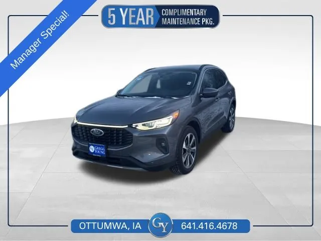 Gray 2024 Ford Escape Platinum for sale in Ottumwa, IA