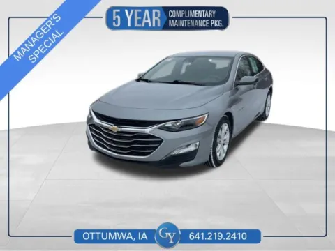 Gray 2024 Chevrolet Malibu LT for sale in Ottumwa, IA