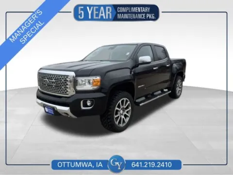 Black 2019 GMC Canyon Denali for sale in Ottumwa, IA