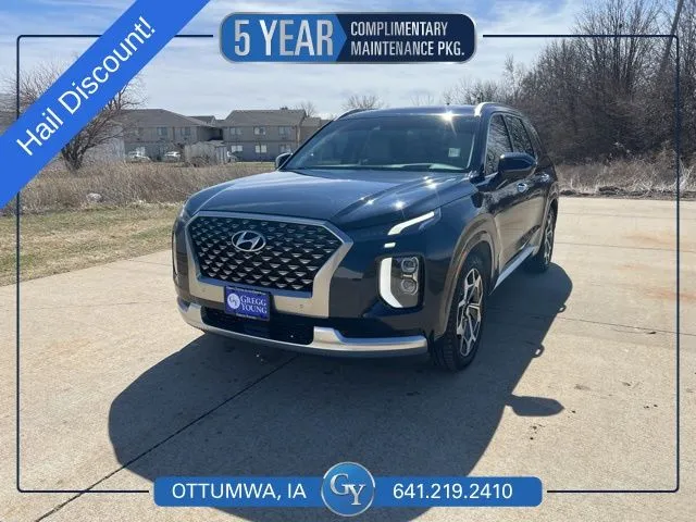 Blue 2021 Hyundai Palisade Calligraphy for sale in Ottumwa, IA