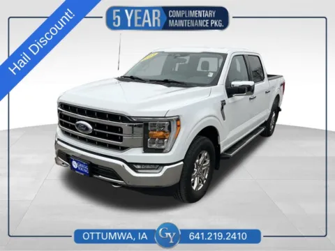 White 2023 Ford F-150 Lariat for sale in Ottumwa, IA