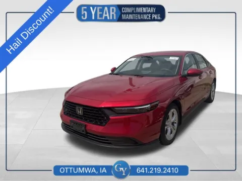 Red 2024 Honda Accord LX for sale in Ottumwa, IA