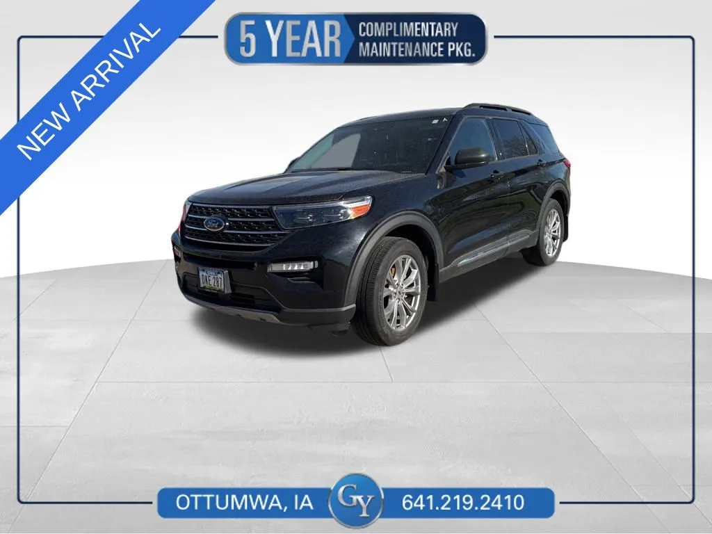 Black 2020 Ford Explorer XLT for sale in Ottumwa, IA