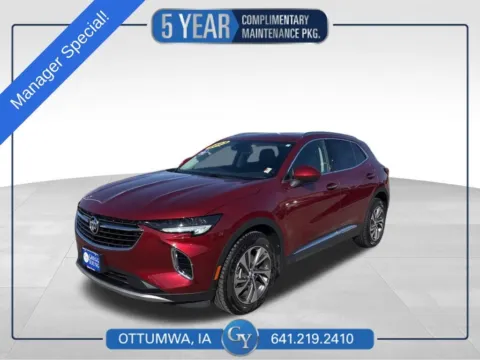 Red 2023 Buick Envision Essence for sale in Ottumwa, IA