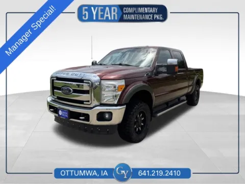 Brown 2016 Ford F-250SD Lariat for sale in Ottumwa, IA