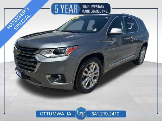 Gray 2021 Chevrolet Traverse High Country for sale in Ottumwa, IA