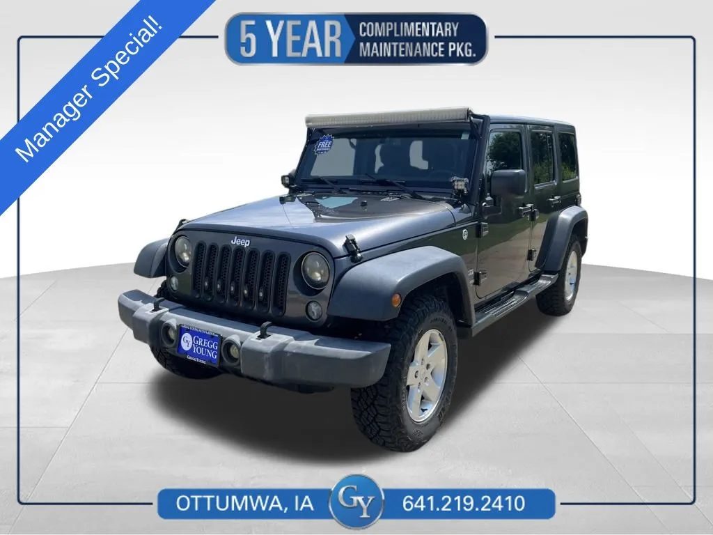 Unknown 2016 Jeep Wrangler Unlimited Sport for sale in Ottumwa, IA