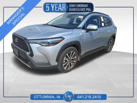Silver 2023 Toyota Corolla Cross XLE for sale in Ottumwa, IA