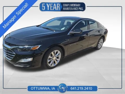Black 2025 Chevrolet Malibu LT for sale in Ottumwa, IA