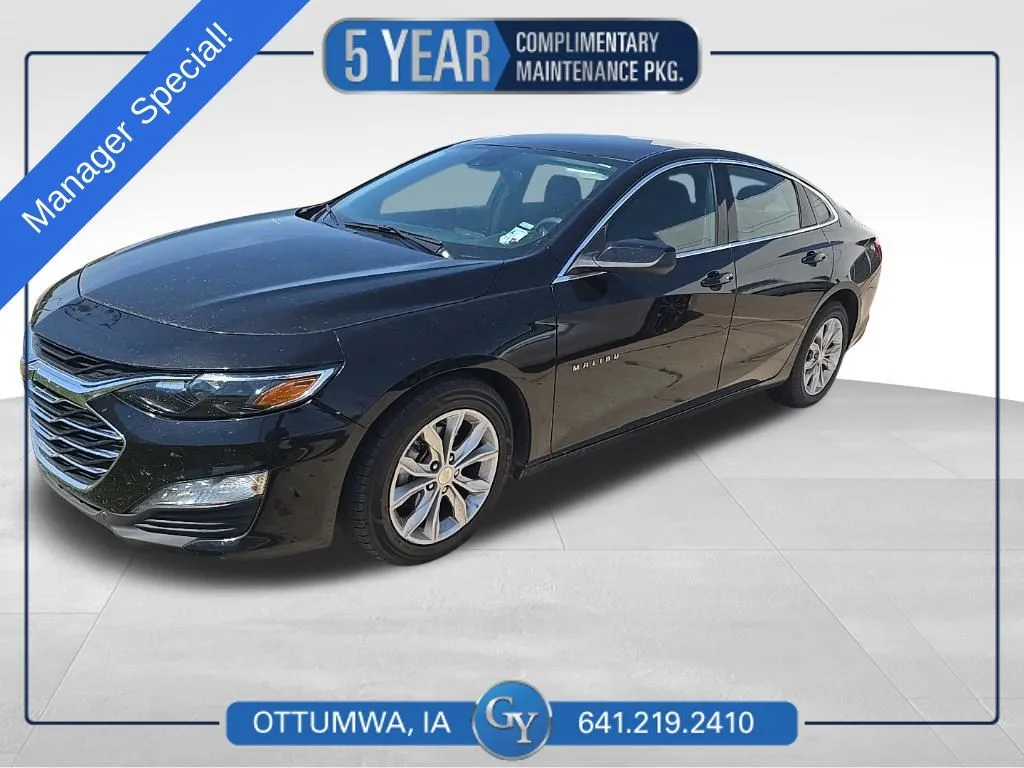 Black 2025 Chevrolet Malibu LT for sale in Ottumwa, IA