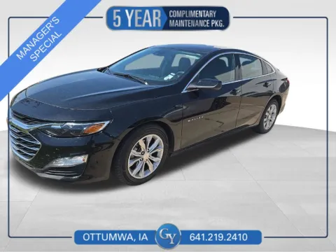 Black 2025 Chevrolet Malibu LT for sale in Ottumwa, IA