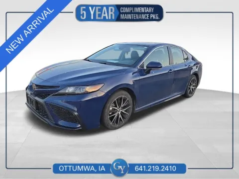 Blue 2023 Toyota Camry SE for sale in Ottumwa, IA