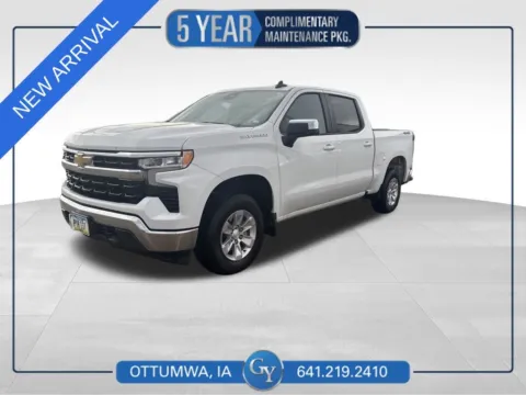 White 2026 Chevrolet Silverado 1500 LT for sale in Ottumwa, IA