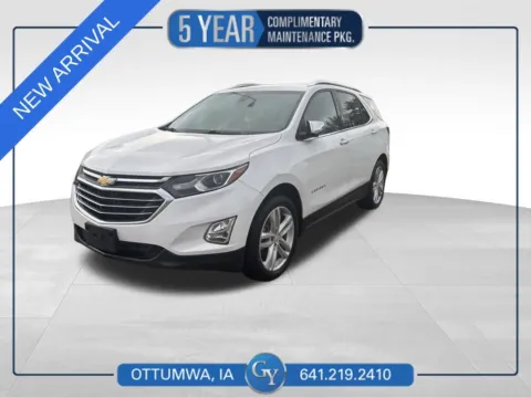 White 2018 Chevrolet Equinox Premier for sale in Ottumwa, IA