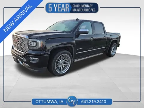 Black 2017 GMC Sierra 1500 Denali for sale in Ottumwa, IA