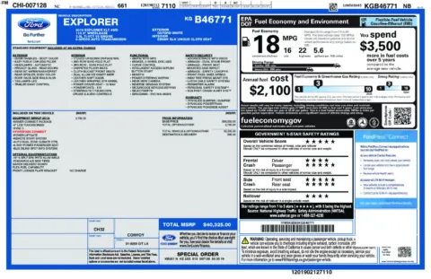 Photos of 2019 Ford Explorer XLT for sale in Ottumwa, IA at Gregg Young Toyota of Ottumwa