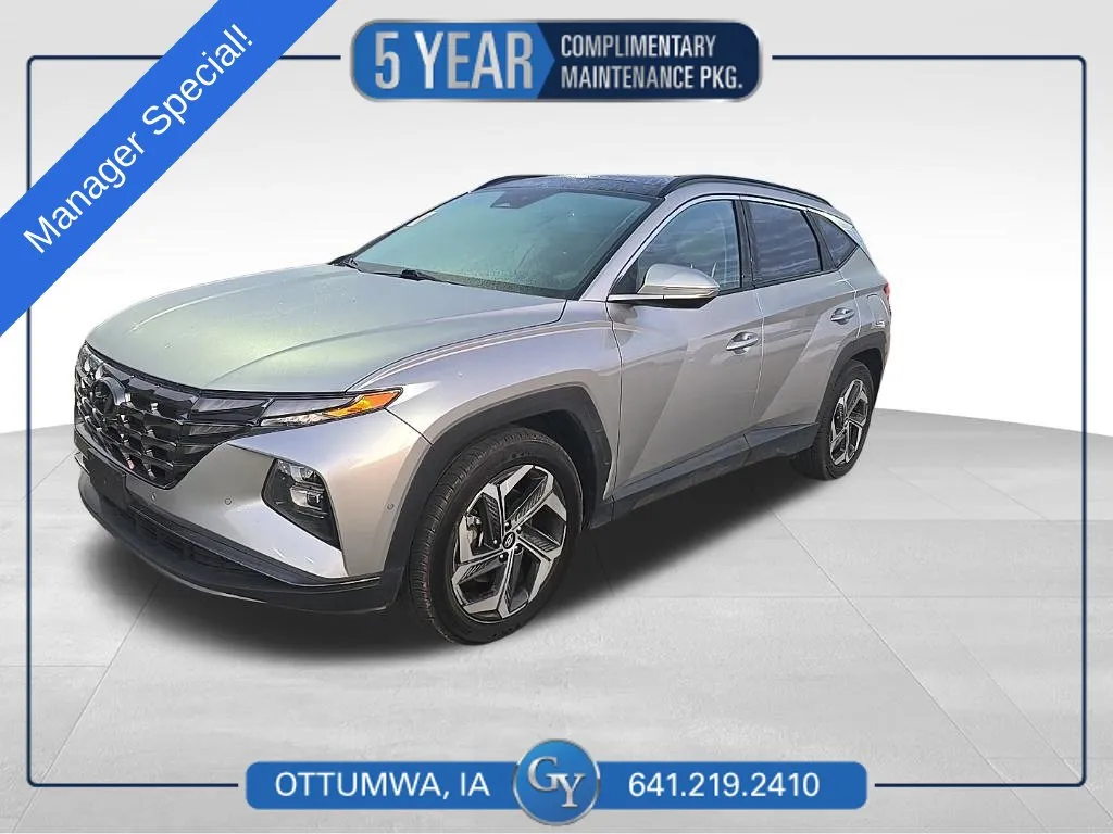 Silver 2024 Hyundai Tucson Limited for sale in Ottumwa, IA