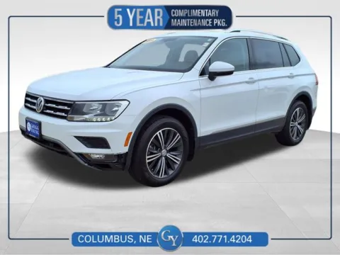 White 2019 Volkswagen Tiguan for sale in Columbus, NE