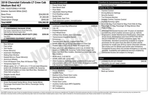 Photos of 2018 Chevrolet Colorado LT for sale in Columbus, NE at Gregg Young Toyota of Columbus