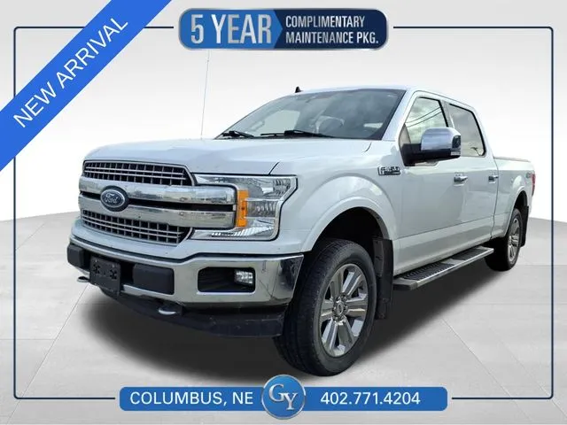 White 2019 Ford F-150 Lariat for sale in Columbus, NE