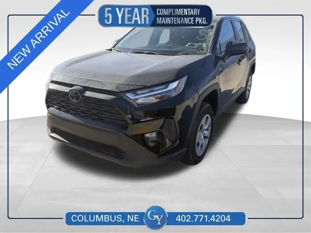 Black 2024 Toyota RAV4 LE for sale in Columbus, NE