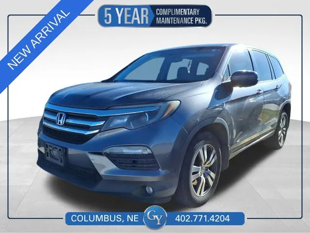 Gray 2016 Honda Pilot EX-L for sale in Columbus, NE