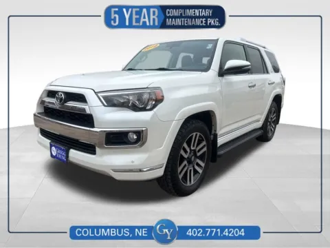 Red 2019 Toyota 4Runner Limited for sale in Columbus, NE