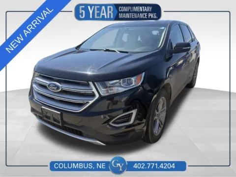 Black 2016 Ford Edge Titanium for sale in Columbus, NE