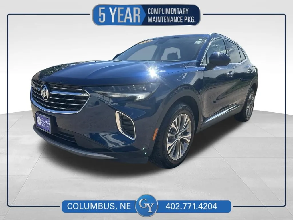 Blue 2022 Buick Envision Preferred for sale in Columbus, NE