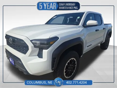White 2025 Toyota Tacoma TRD Off-Road for sale in Columbus, NE