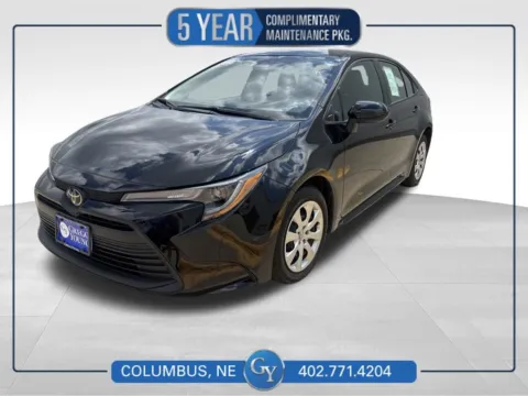 Black 2025 Toyota Corolla LE for sale in Columbus, NE