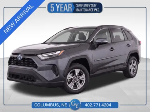 Gray 2024 Toyota RAV4 Hybrid LE for sale in Columbus, NE