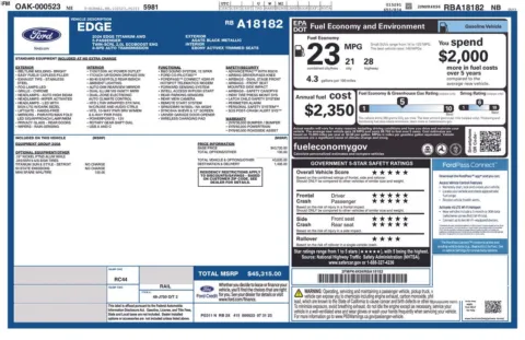 Photos of 2024 Ford Edge Titanium for sale in Columbus, NE at Gregg Young Toyota of Columbus