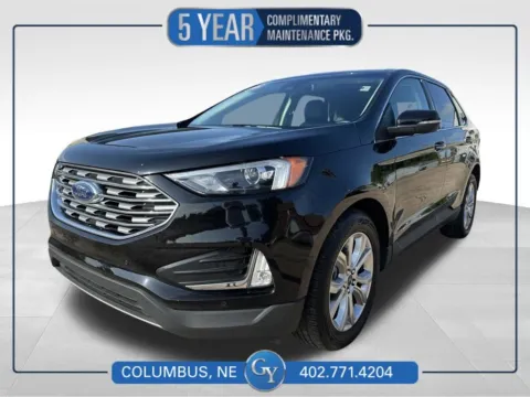 Black 2024 Ford Edge Titanium for sale in Columbus, NE