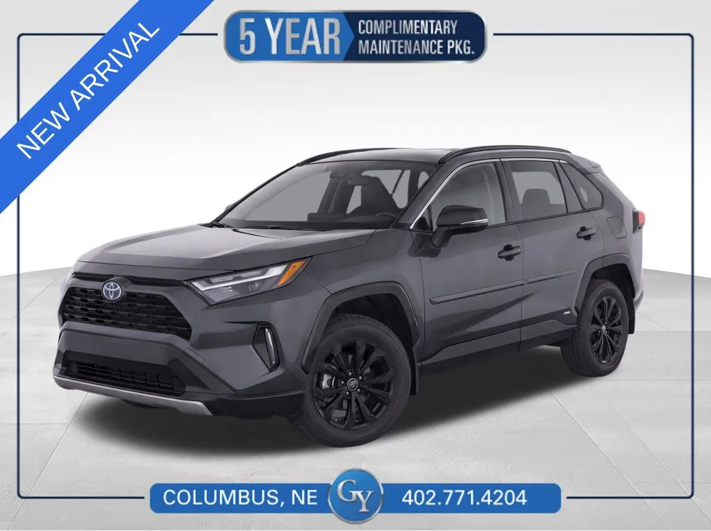 Black 2023 Toyota RAV4 Hybrid XSE for sale in Columbus, NE